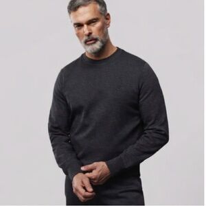 Psycho Bunny Grey Outline Sweatshirt Small